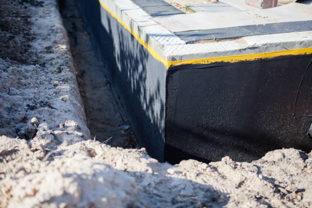 SJ Waterproofing Pros completing home waterproofing near Cromwell, IN