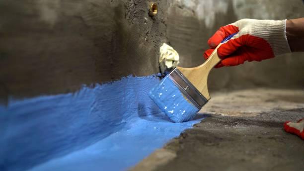 SJ Waterproofing Pros commercial waterproofing team near Cromwell, IN